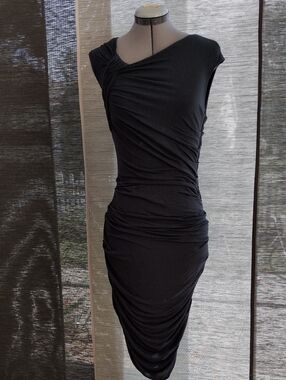 Bailey 44 Bodycon Sexy Knit Dress S Dark Green